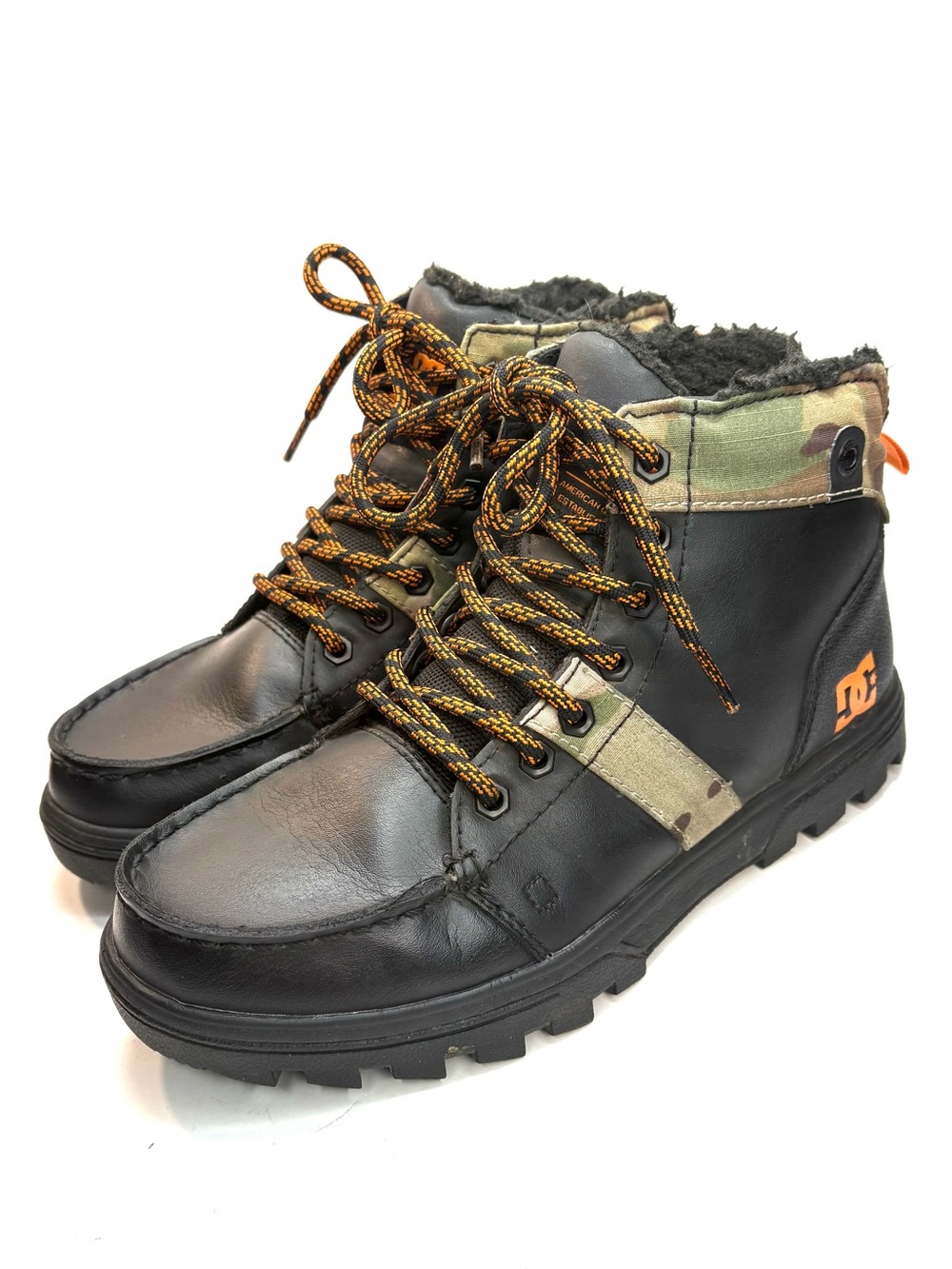 DC Men's Woodland Camo Winter Boots | 7